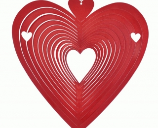 Wind Spinner - Serce 1 Duże