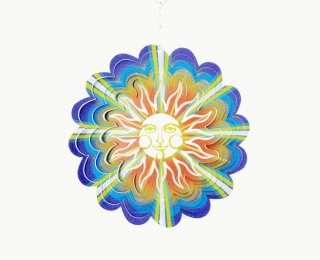 Wind Spinner - Słońce 4 Małe Multikolor