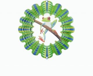 Wind Spinner - Żaba 2 Mała Multikolor