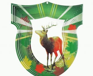 Wind Spinner - Jeleń Średni Multikolor