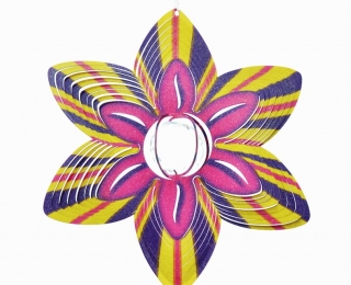 Wind Spinner - Kwiat + Kryształ