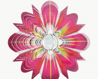 Wind Spinner - Hyper Splash Multikolor + Kryształ