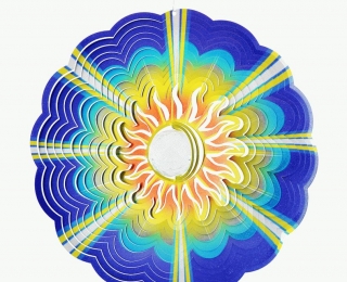 Wind Spinner - Słońce + Kryształ